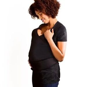 Nuroo pocket newborn carrier black XS